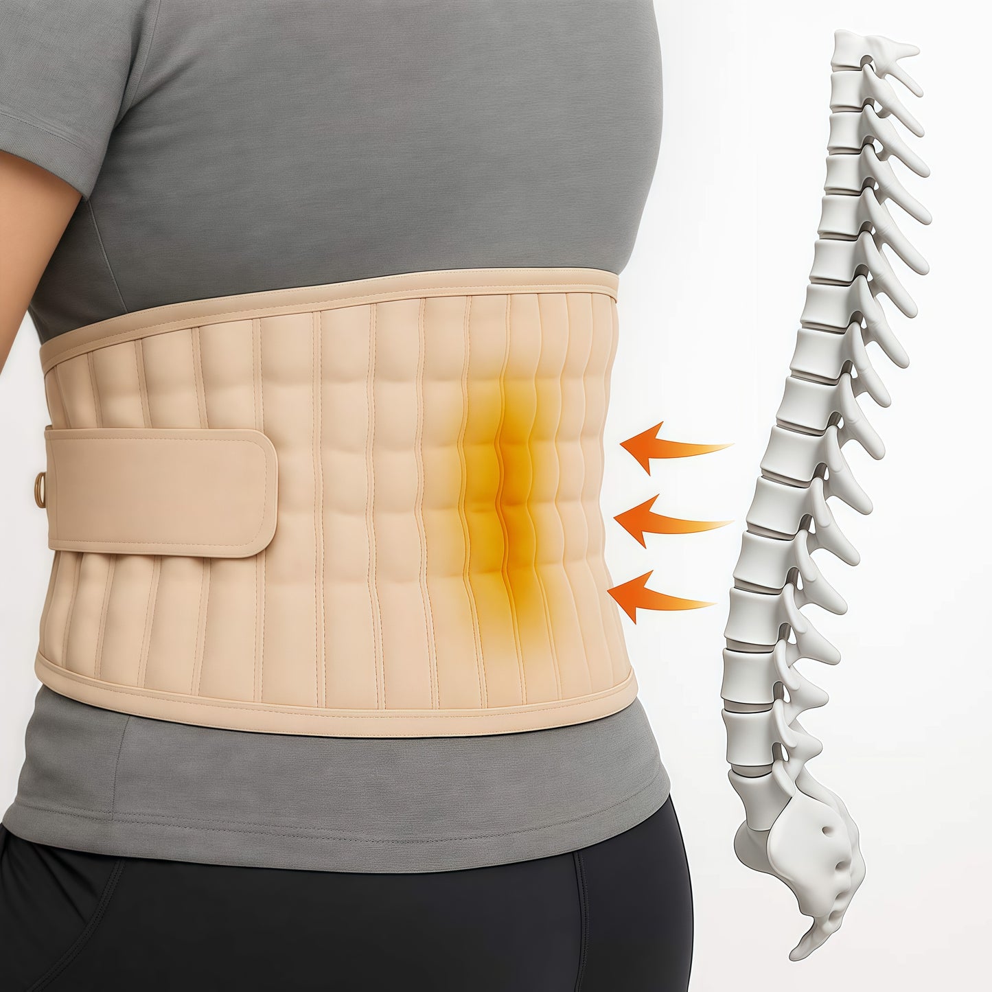 CoreRelief™ 360 Support Belt - 15 Minutes a Day to a Pain-Free Life