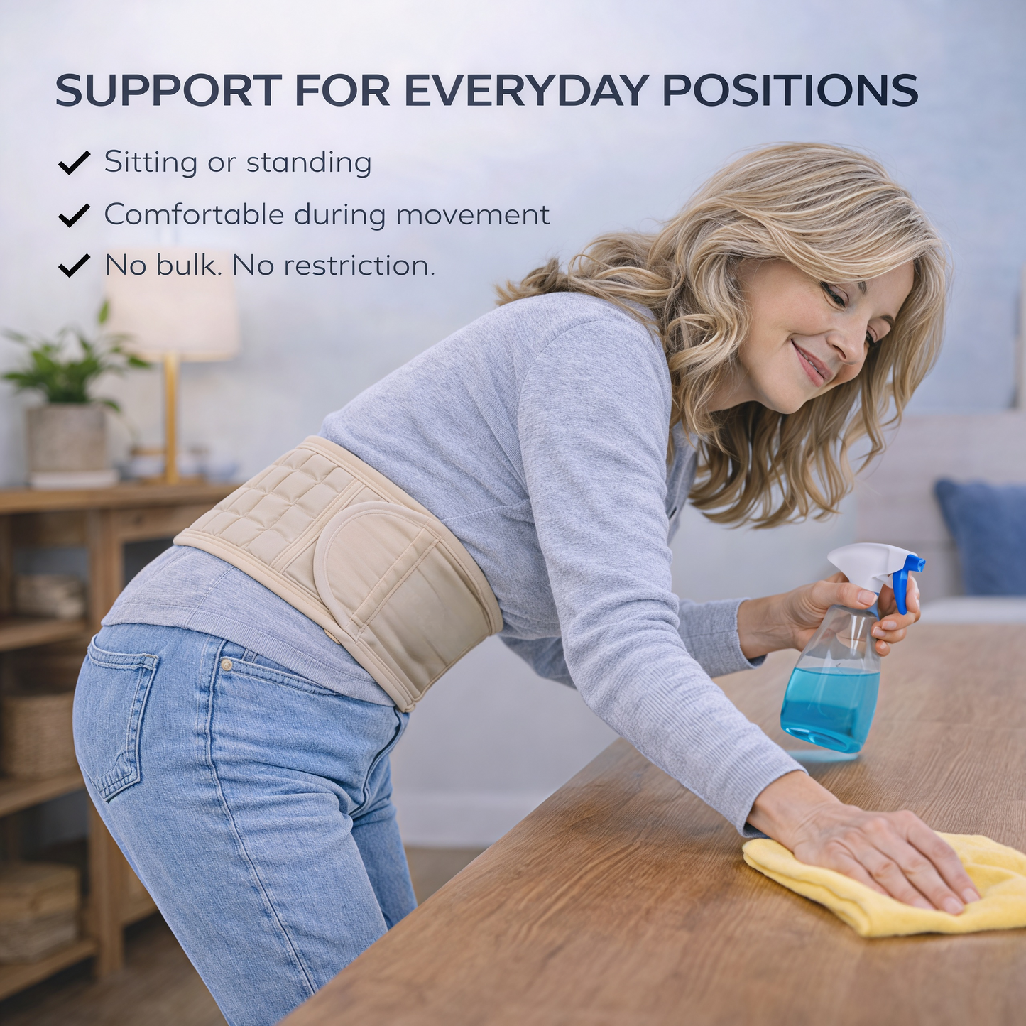 CoreRelief™ Back Support Belt Built for Everyday Stability & Relief