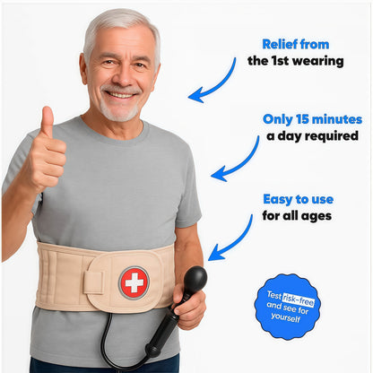 CoreRelief™ 360 Support Belt - 15 Minutes a Day to a Pain-Free Life