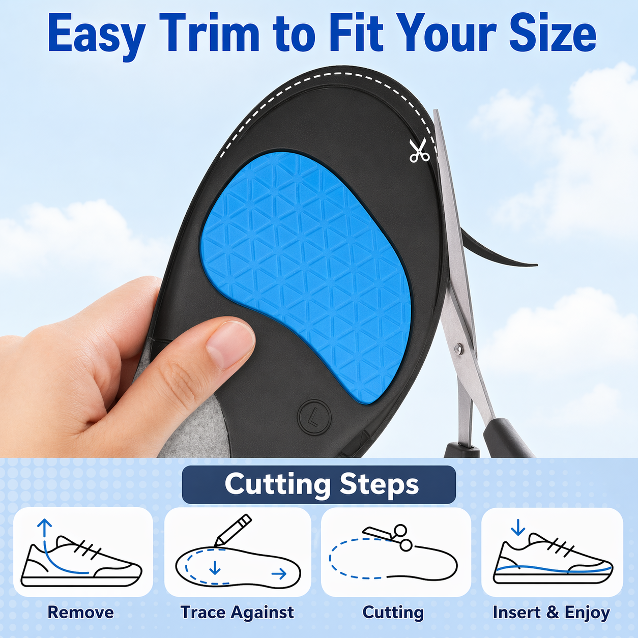 WALKHERO® Adjustable Arch Support Insoles - Buy 1 Get 1 Free